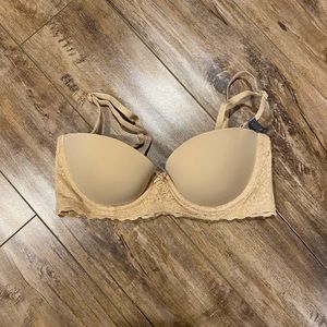 Aerie Multi-Wear Strapless Push Up Bra (Size 32B)